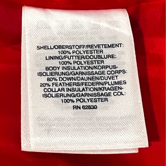 LANDS END women Floral Puffer Vest/size LP - Picture 12 of 12